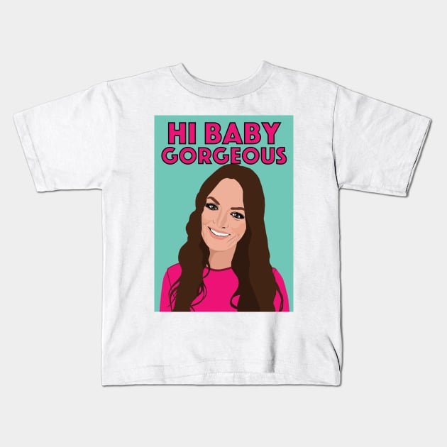 Lisa Barlow | HI BABY GORGEOUS | Real Housewives of Salt Lake City (RHOSLC) Kids T-Shirt by theboyheroine